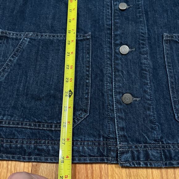 Lucky Brand x Yellowstone Denim Chore Sz Medium Jacket Lined Limited Edition - Picture 10 of 12